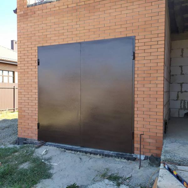 Металлические ворота — фото 2